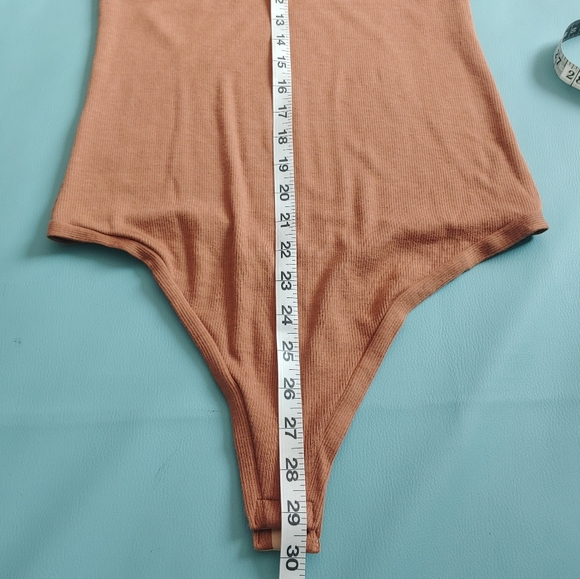 ALIX NYC AUSTIN Bodysuit size Large in Cognac - Picture 9 of 10